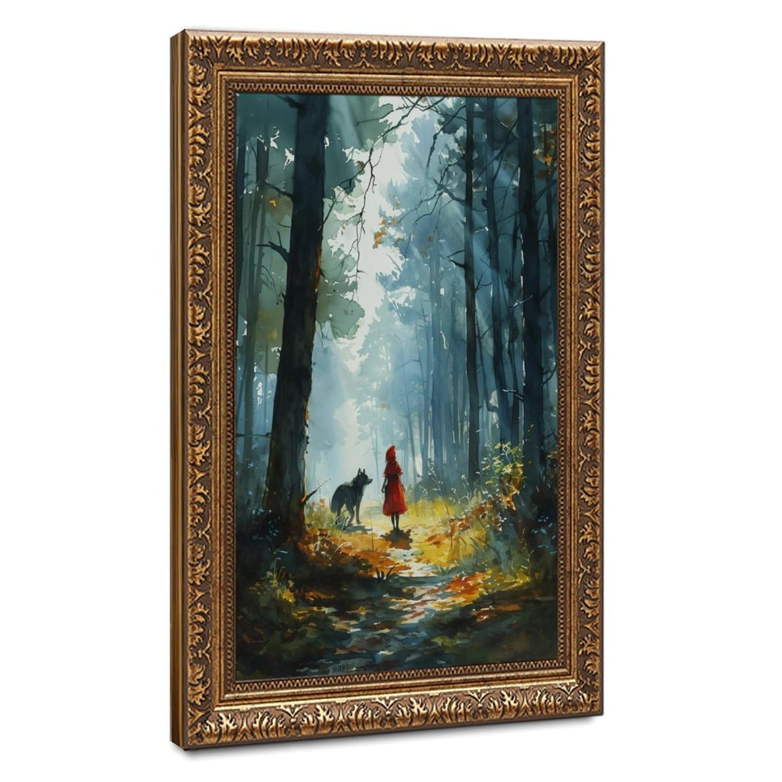 Bareronor Fairy Tale Canvas Poster for Dorm Room Decor Gift