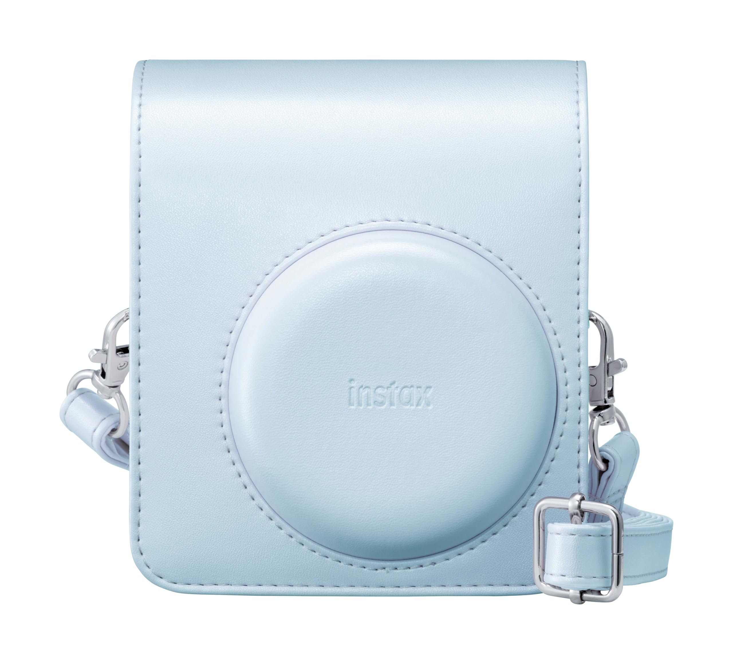 instax mini 13 camera case with adjustable shoulder strap, Frost Blue