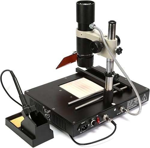 Miniatura 6 de Nueva T862++ BGA Estación de Retrabajo Infrarrojo IRDA Soldador Soldador Máquina de soldadura (T862++)