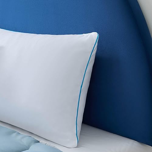 Miniatura 9 de Linenspa - Juego de 2 almohadas de espuma viscoelástica triturada