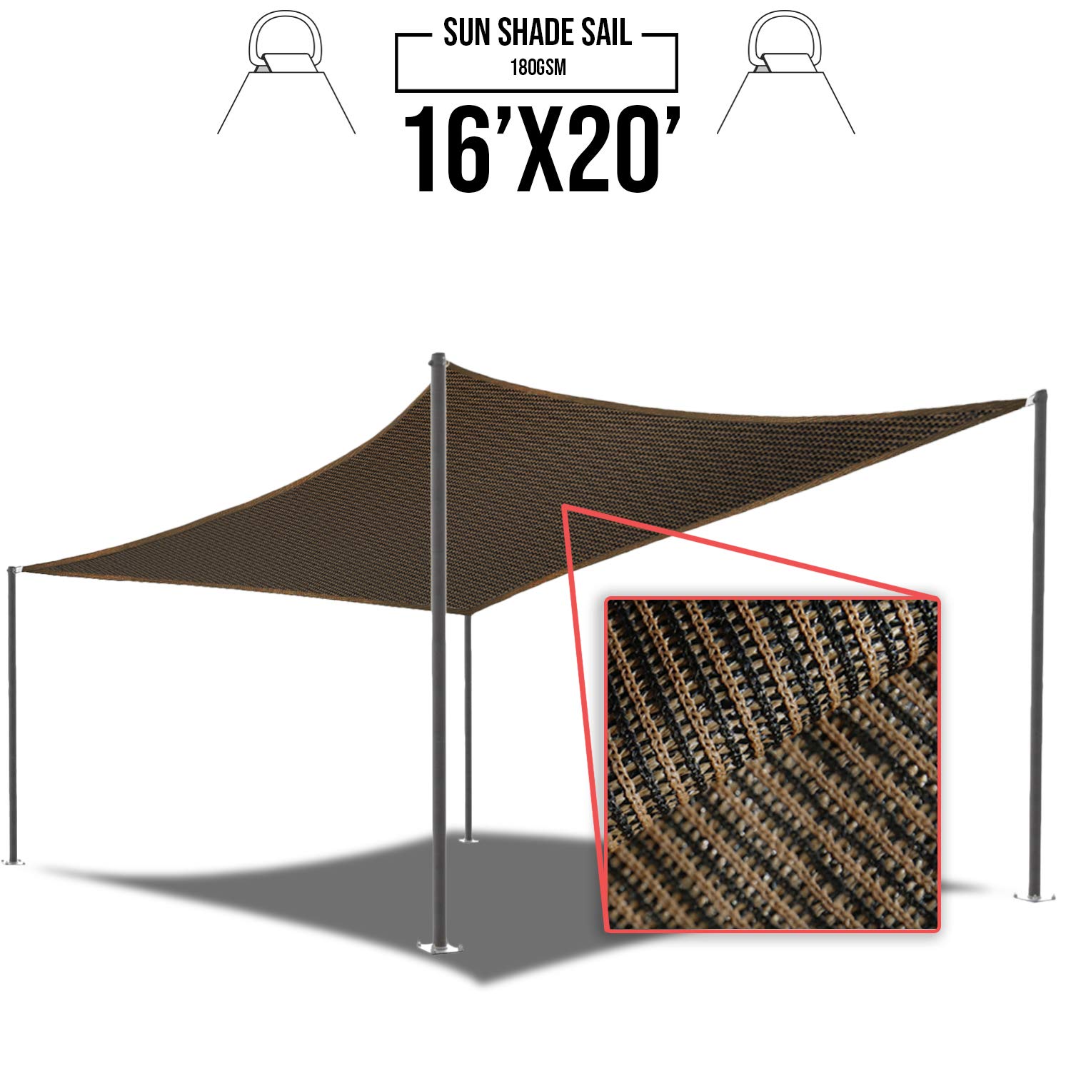 Permeable UV Block Fabric Durable Patio 