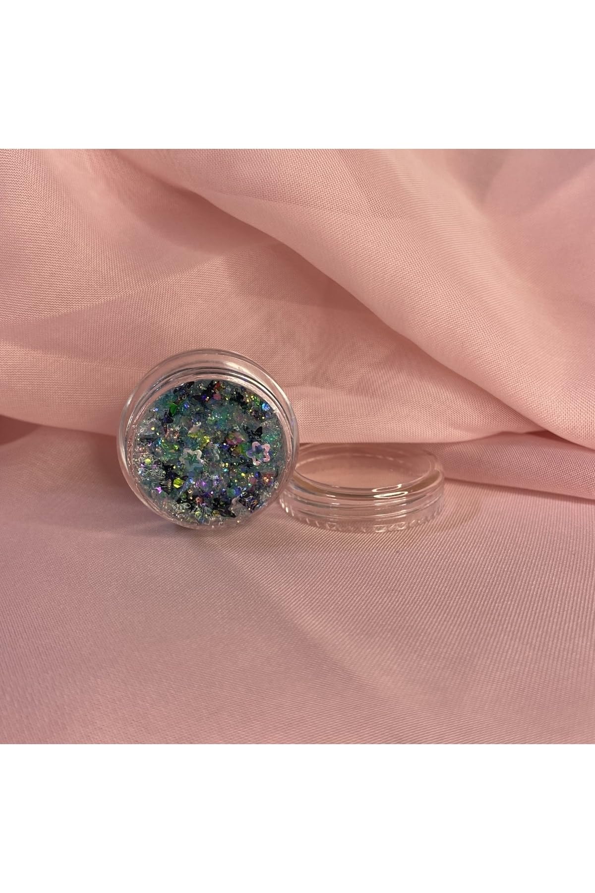 Hb Tasarım Glitter Jel Far Parıltı Sim -20 Aqua Butterfly