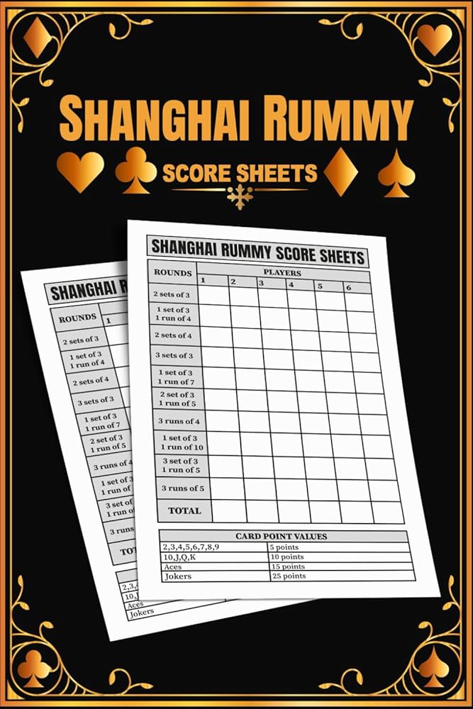 shanghai-rummy-score-sheets-track-scores-easily-with-score-cards-for-easy-tracking-of-points-and-game-results-publishing-senam-amazon-com-books for Free Printable Poker Run Score Sheet Shanghai Rummy Score Sheets: Track Scores Easily with Score Cards for Easy Tracking of Points and Game Results: Publishing, Senam: Amazon.com: Books for Free Printable Poker Run Score Sheet