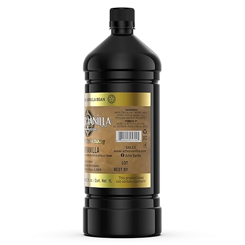 Miniatura 3 de Extracto de vainilla mexicana (33.2 onzas líquidas  1 L) Aztec Vanilla