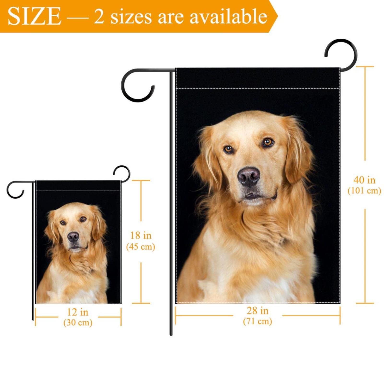 Drapeaux De Jardin De 30,5 X 45,7 Cm, Drapeau Vertical Double Face Pour