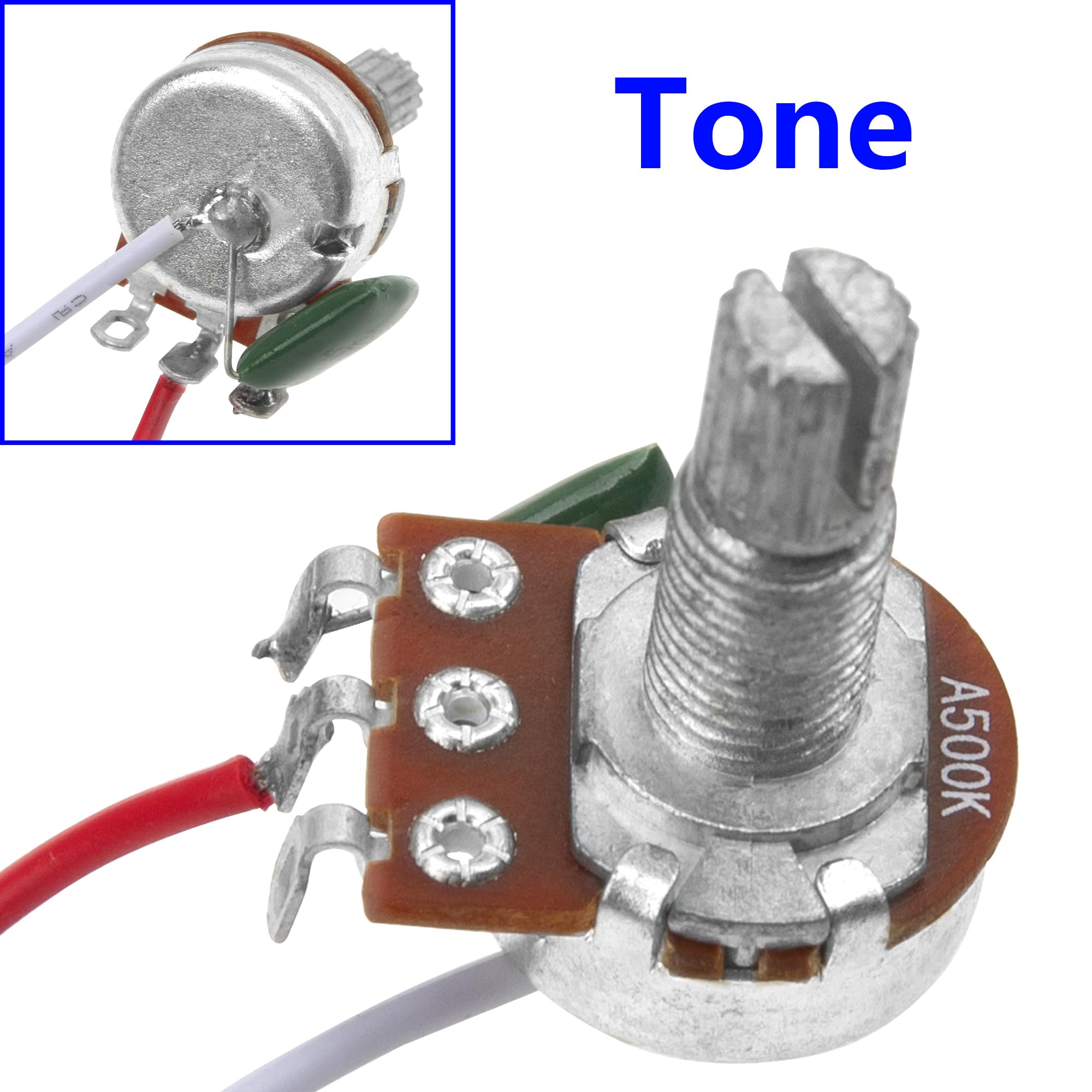 Snapklik.com : Yootones Electric Guitar Wiring Harness Prewired 3Way 1 ...