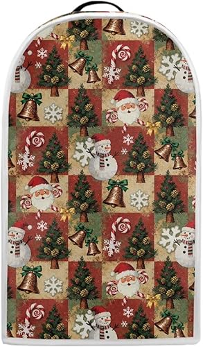 Miniatura 6 de Cubierta para licuadora con impresión navideña, cubierta antipolvo para cocina, procesador de alimentos, cubiertas antipolvo con asa, fácil de