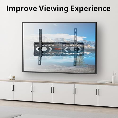 Miniatura 8 de Soporte de pared inclinable para TV 4K LED OLED de 32 a 84 pulgadas, pantalla plana curva OLED, VESA universal de 23.622 x 15.748 in, carga máxima