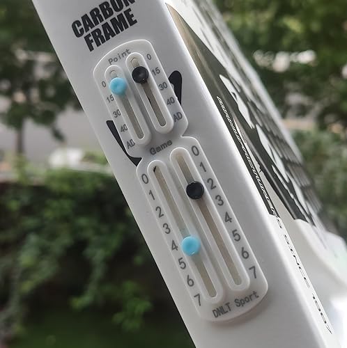 Miniatura 5 de Marcador de puntuación para raqueta de tenis y pádel, tablero de puntuación pequeño fácil de montar para mantener la puntuación de puntos. Números