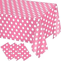 Vista 53 de WNINK Paquete de 6 manteles desechables negros de 54 x 108 pulgadas, para barbacoa, cumpleaños, picnic, despedida de soltera, compromiso, boda