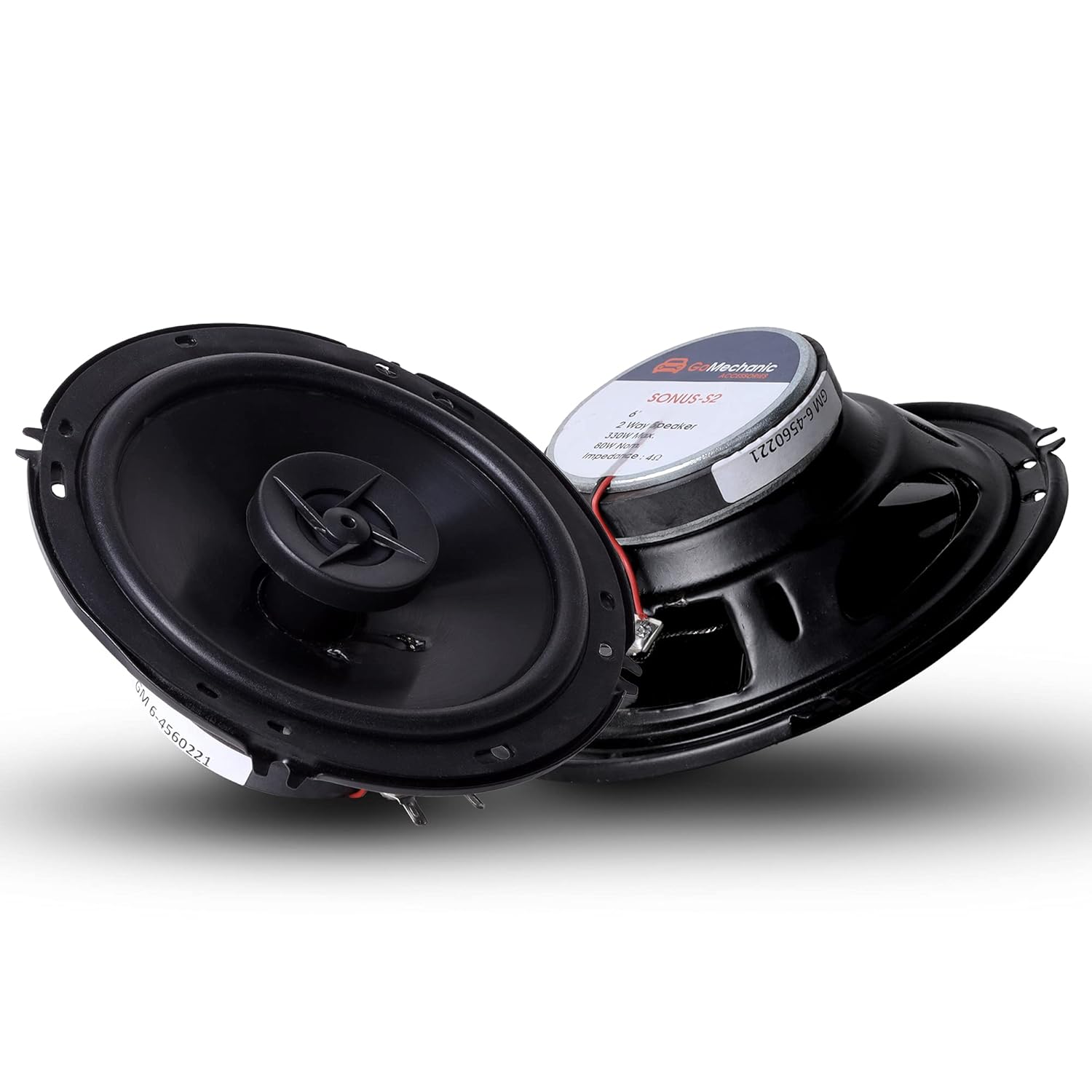 GoMechanic Component Speaker for Car 160 Watts 2Way Coaxial Music