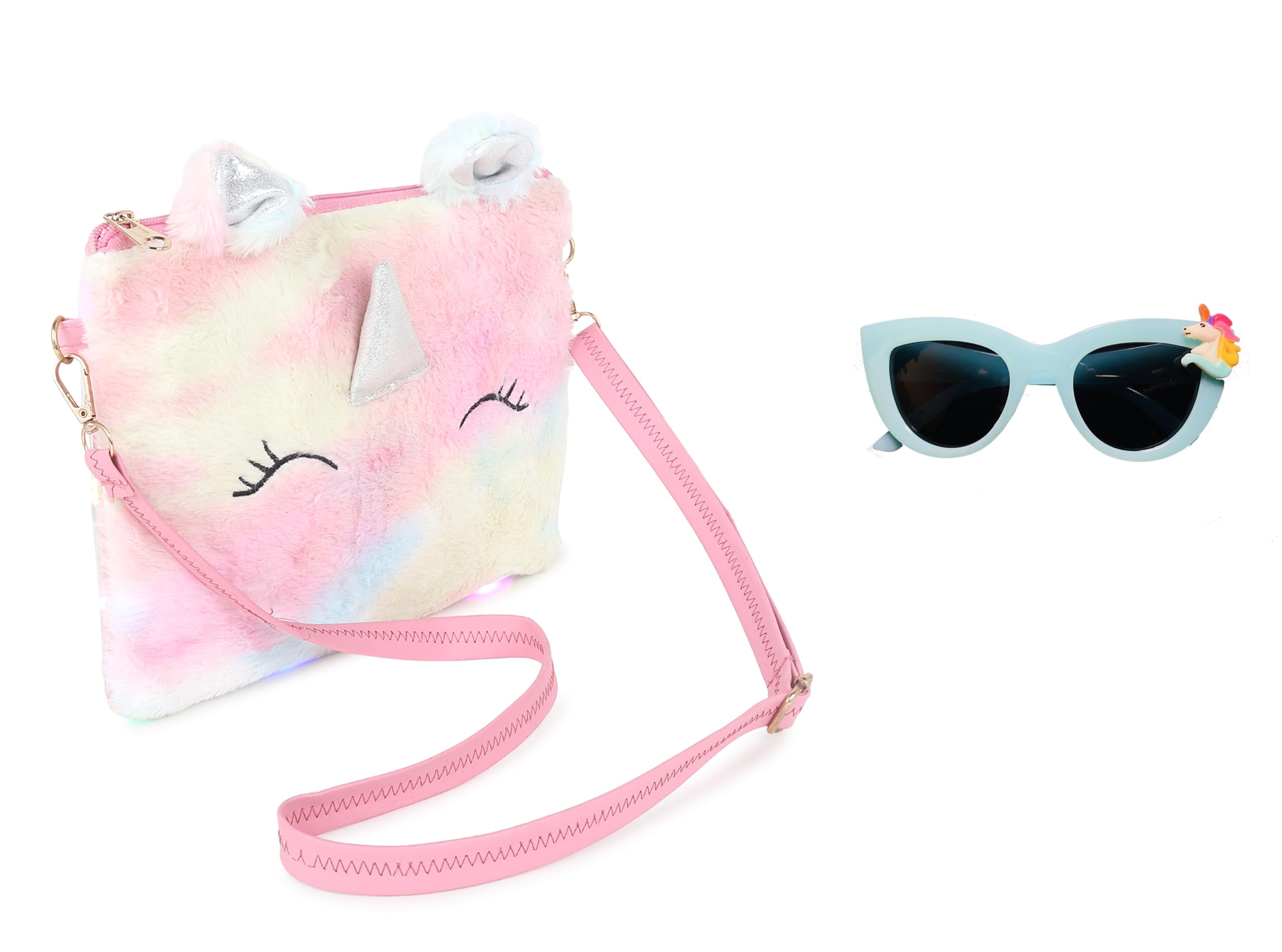 See full amazon price history chart for Sanjis Enterprise Fur Multicolor Baby kids Girls Unicorn LED Light sling bag side bag shoulder bag girls sling With 1 sunglass birthday return Christmas gift Sanjis Enterprise Fur Multicolor Baby kids Girls Unicorn LED Light sling bag side bag shoulder bag girls sling With 1 sunglass birthday return Christmas gift (B0CJM7H36L) Amazon Price History, Amazon Price Tracker