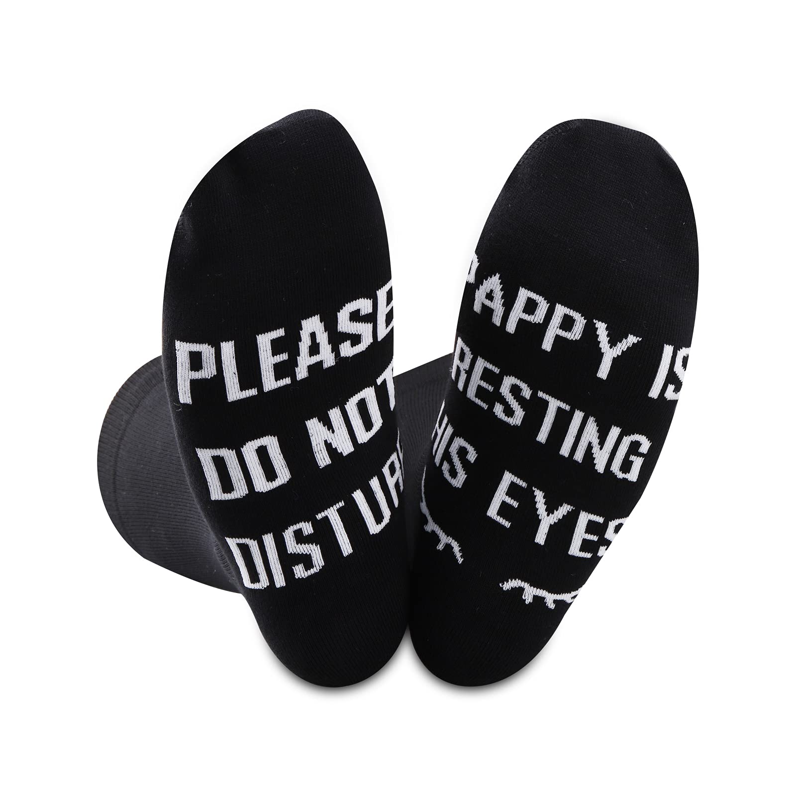 2PAIRS Pappy Gift Grandpa Gift If You Can Read This Pappy Is Resting His Eyes Funny Birthday Gifts Socks