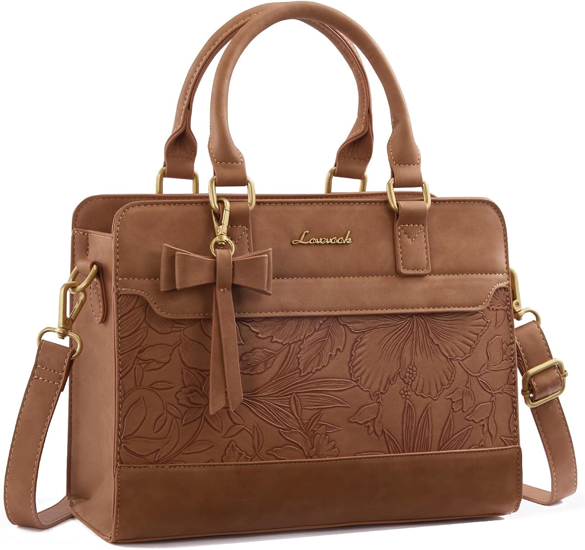 Purses for Women,Leather Tote Purse and Handbags,Satchel Shoulder Crossbody Top Handle Bags with Zipper