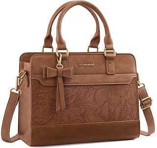 LOVEVOOK Leather Tote Satchel Shoulder Handbag