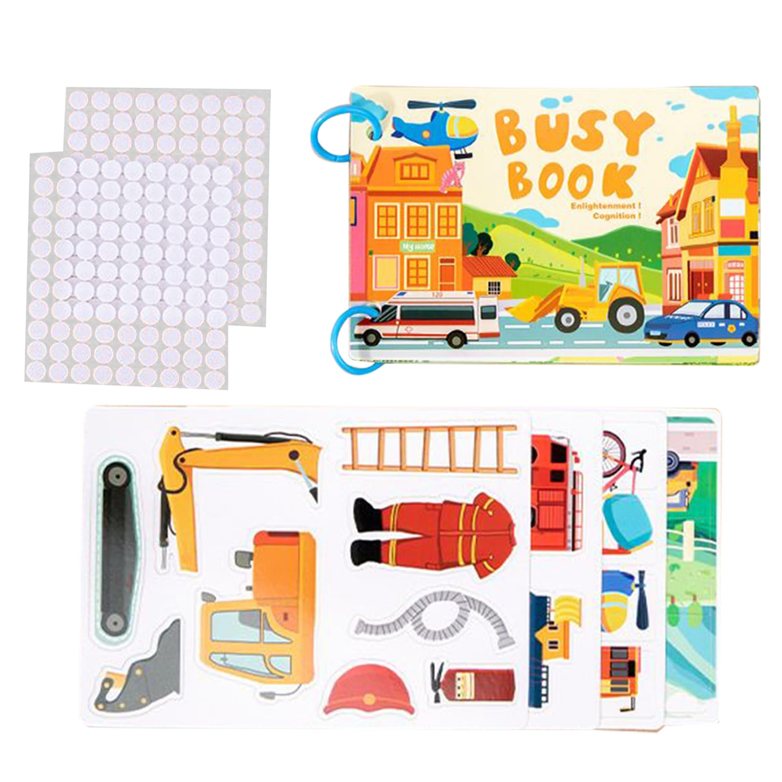 Libro Di Attività Per Bambini Piccoli Educativo Prescolare | Libro Di Attività Sensoriali Per Piccoli per Bambini Ragazze Compleanno Natale Casa Viaggio Scuole Asilo