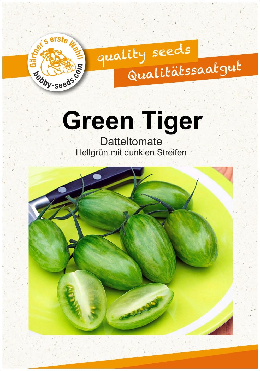 Tomatensamen Artisan Green Tiger Portion : Amazon.de: Garten
