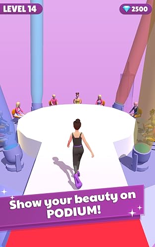 Girl Runner on Heels