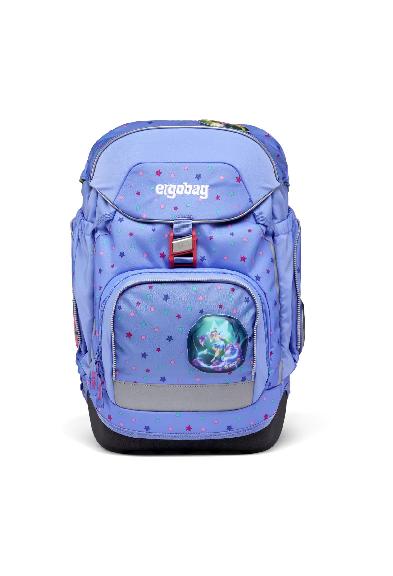 ergobag Schulrucksack-Set, ergonomisch, flexibel, 6-teiliges Set für die Grundschule, 1. Schuljahr