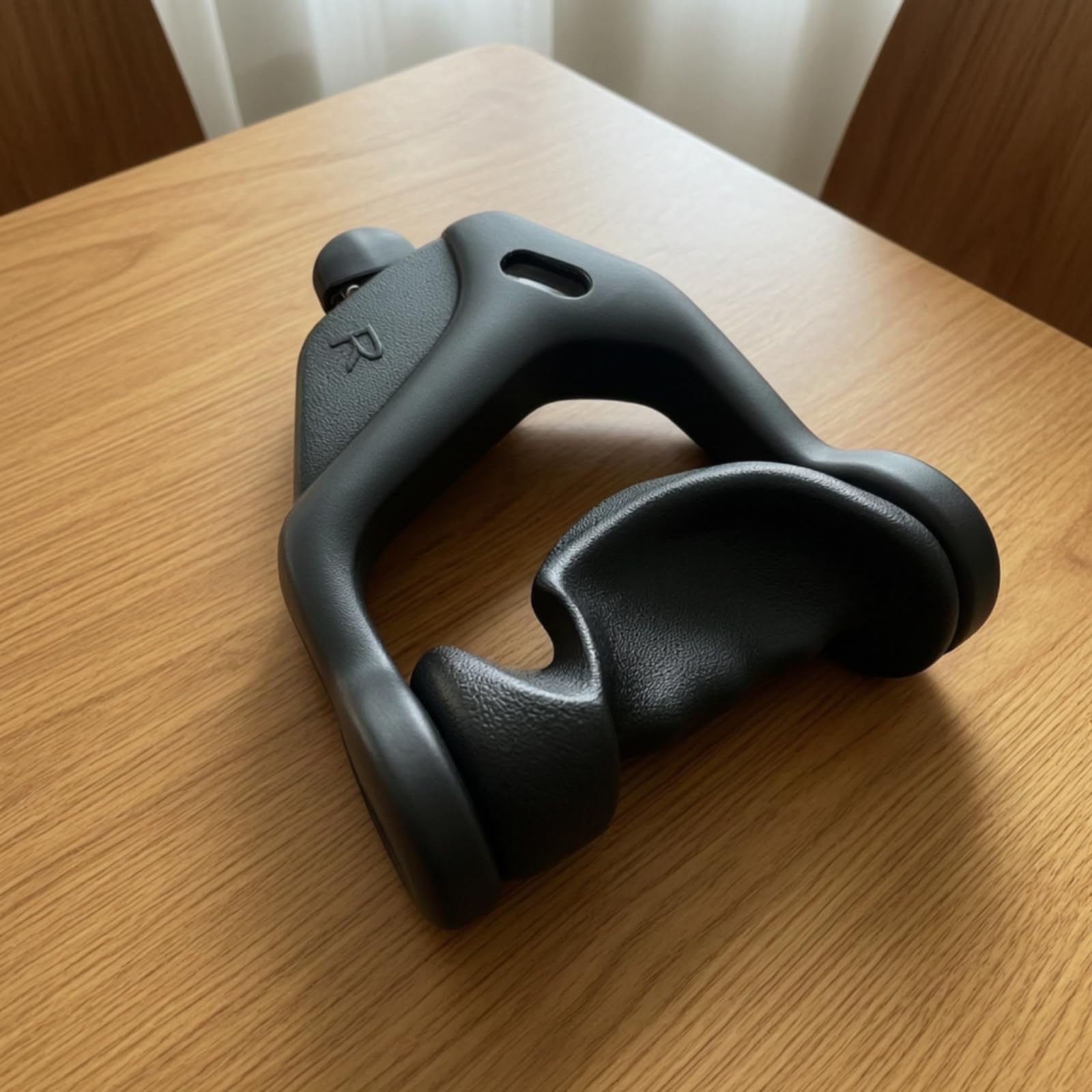 perfk Handle Barra de Tracción Agarre Accesorio Mango para Cable con Diseño Ergonómico de Doble Empuñadura Giratoria Superficie Texturizada Antideslizante