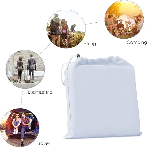 Miniatura 7 de Saco de dormir Liner Camping Viaje Hogar Sábana Ligero Transpirable Hotel Compact Sacos