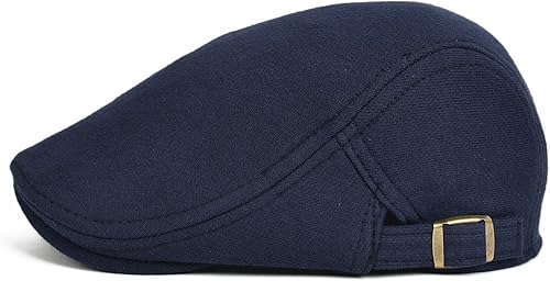 Miniatura 6 de VOBOOM Gorra de algodón para hombre de Newsboy Flat Ivy Gatsby Driving Hat