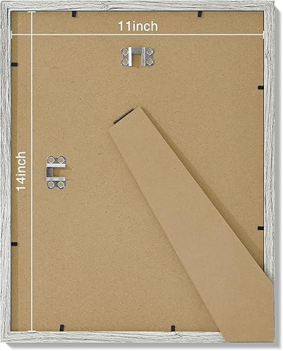 Vista 932 de Vittanly - Juego de 9 portarretratos, plexiglás resistente a rupturas, exhibe fotos de 12 x 12 pulgadas o, con paspartú, de 8 x 8 pulgadas, marcos