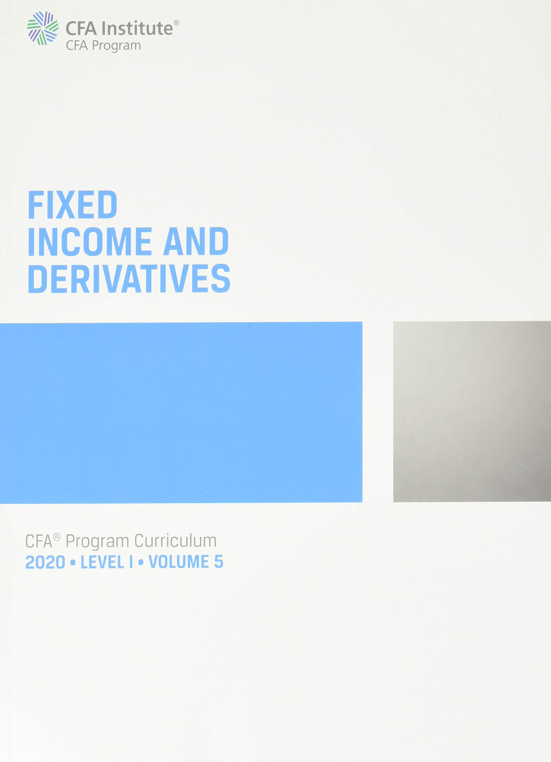 CFA Program Curriculum 2020 Level I