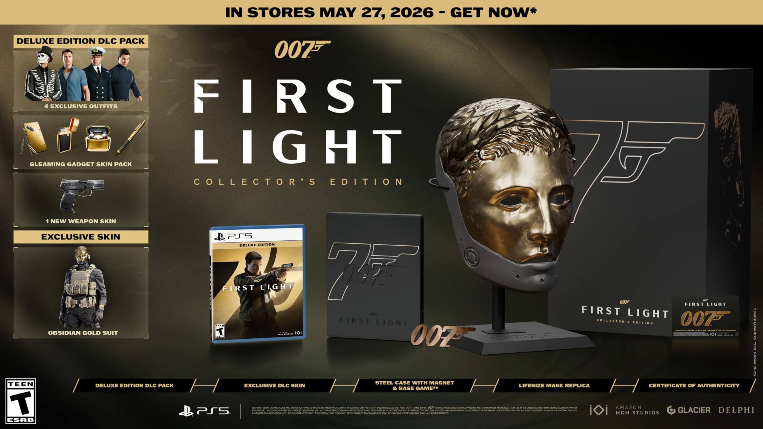 007 First Light Collector's Edition - PlayStation 5 - Very Good - Used Game