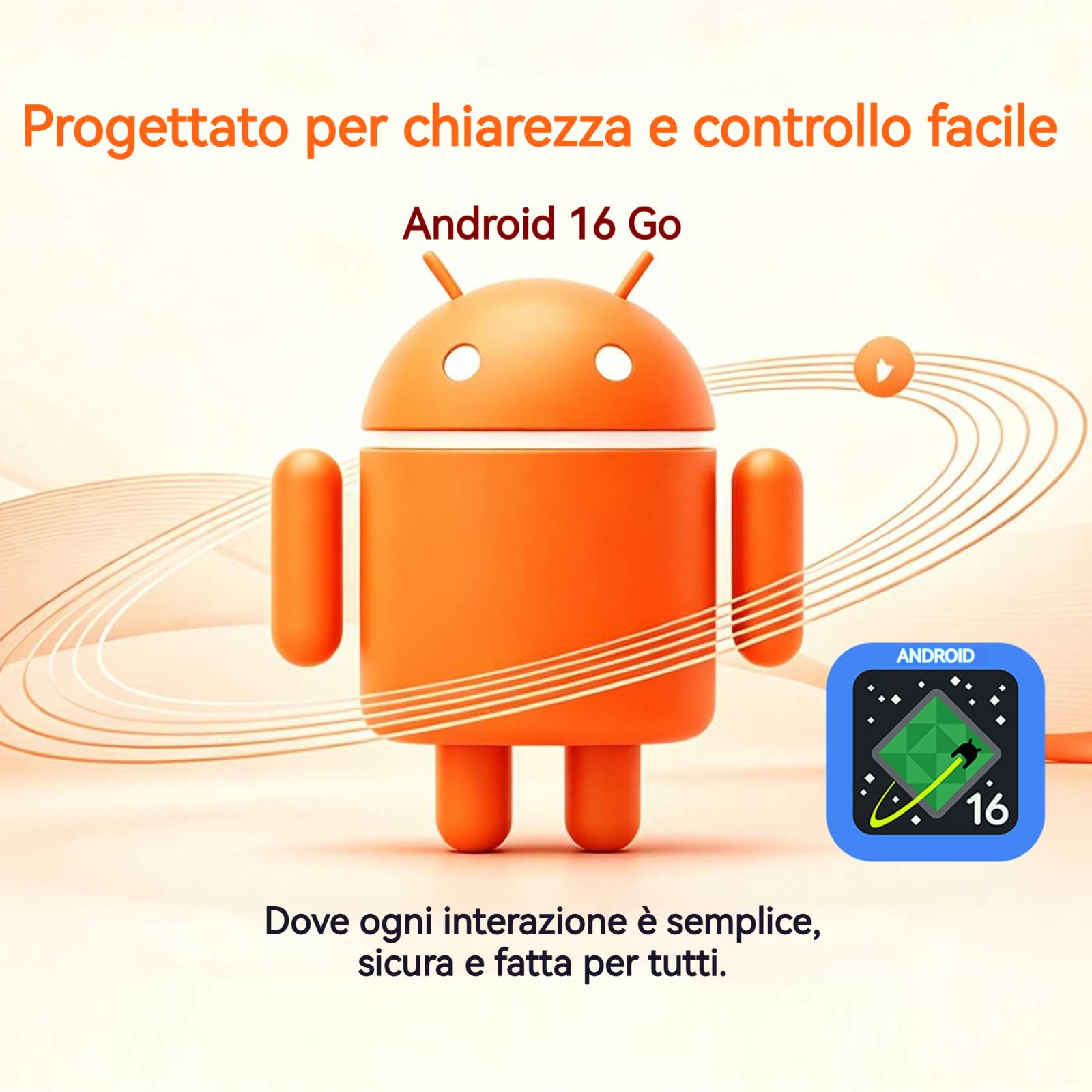 Blackview Wave 2C Smartphone Offerta Android 16, 12GB+32GB/1TB TF Cellulari Octa-Core, 5.0", 4G Dual SIM Telefono Cellulare Offerta, WiFi 5G/3.5mm/ Face ID/3 Slot Eer Carte/3 Anni di Garanzia