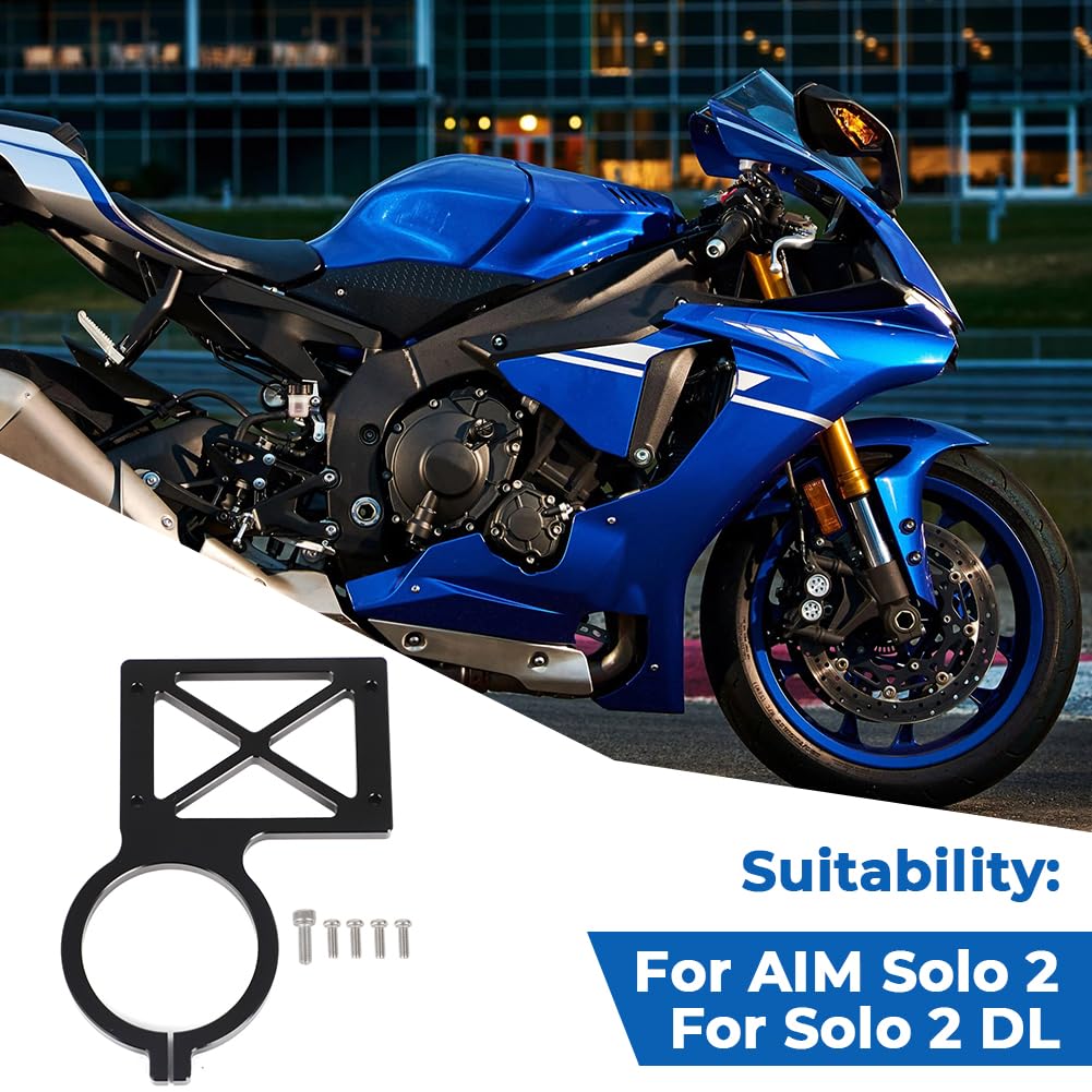 Photo 1 of WIKIBB for AIM Solo 2 / Solo 2 DL to Motorcycle 50mm Fork Lap Timer Fork Mount