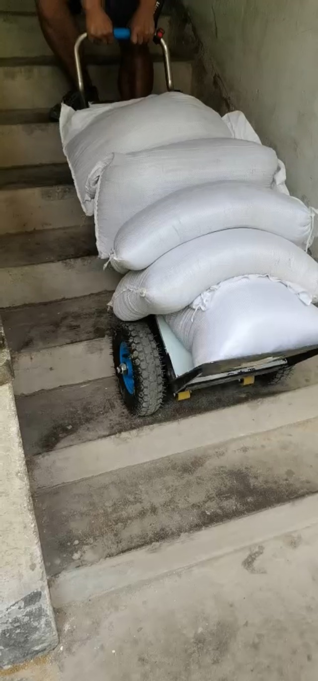 Carretilla eléctrica para escaleras con motor sin mantenimiento miniatura 7