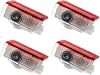 4Pcs Car Door Logo Light Projector Car Welcome Lights for Benzzz Cars Logo Projection Lamp Compatible with Benzzz Accessories A B C E M G GL GLA GLC GLE GLS
