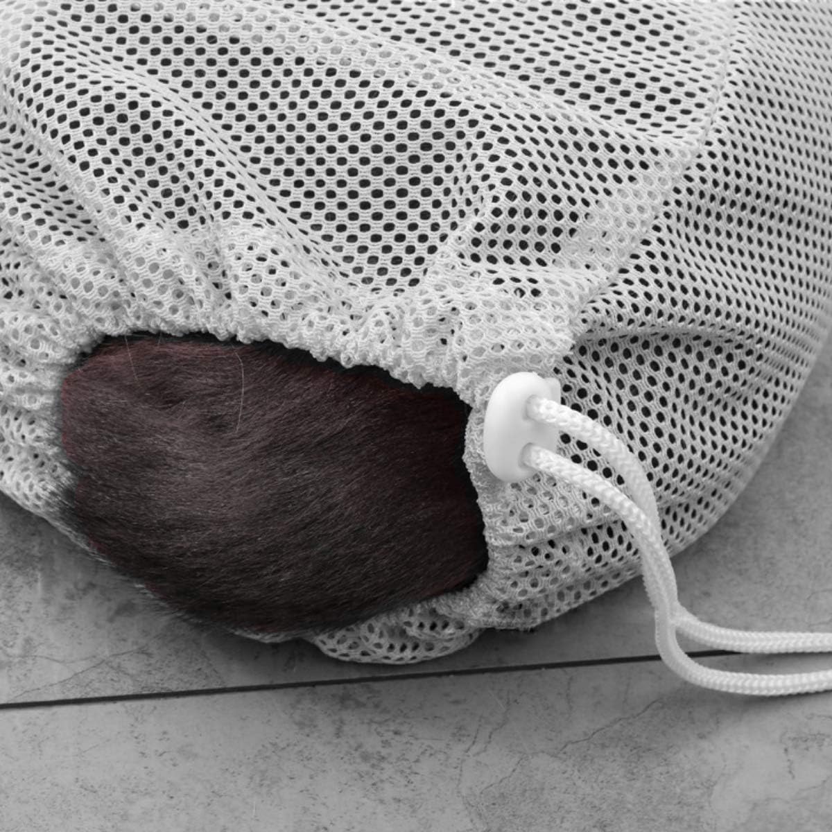 ZUKIBO Cat Shower Net Bag Adjustable Multifunctional Breathable Anti-Bite and Anti-Scratch Restraint Bag Cat Washing Shower Bag for Cat’s Bathing, Nail Trimming, Injection, Medicine Taking