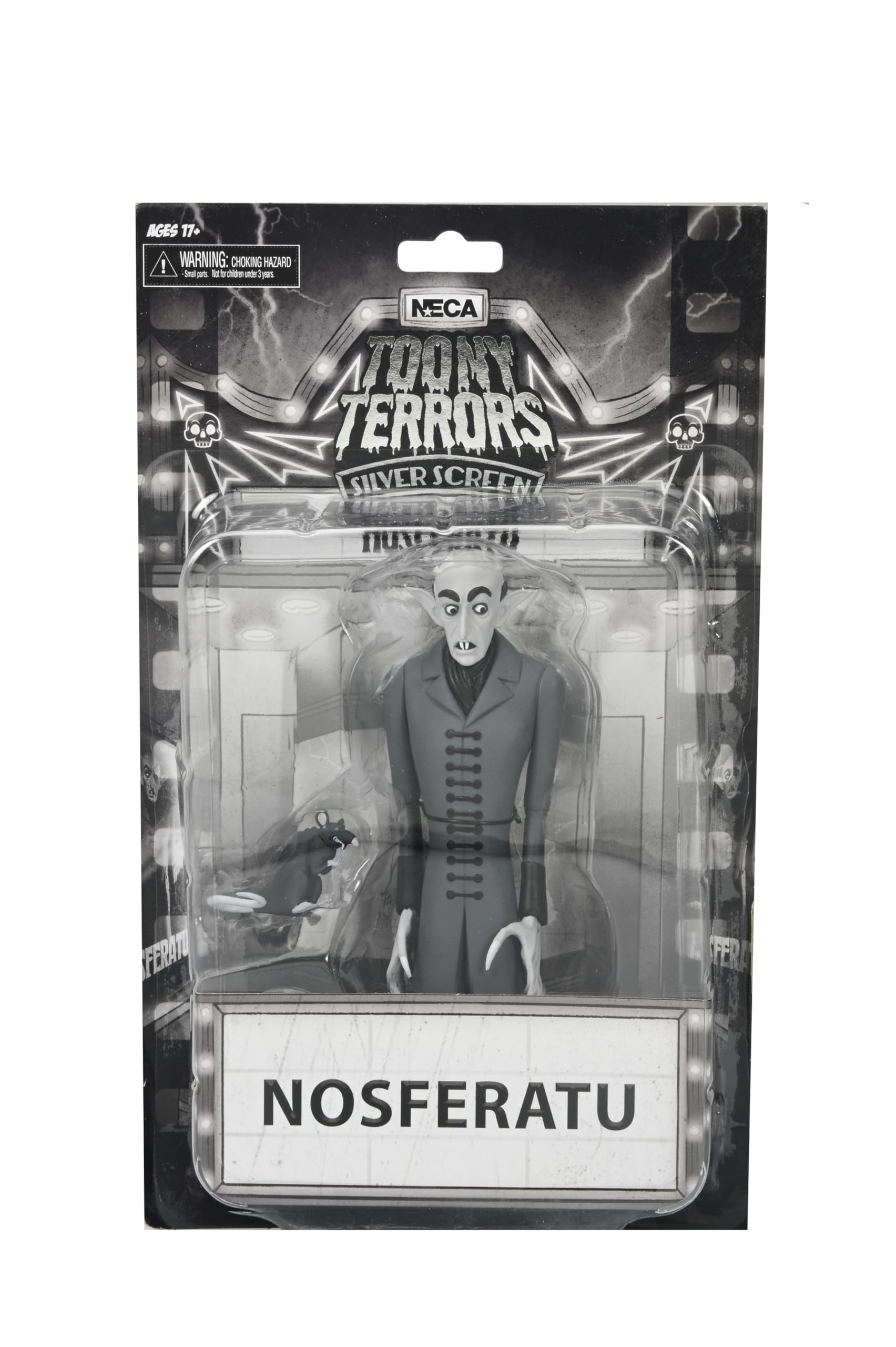 NECA Count orlok Silver Screen Edition Scale Action Fig. 15 cm Nosferatu toony Terrors