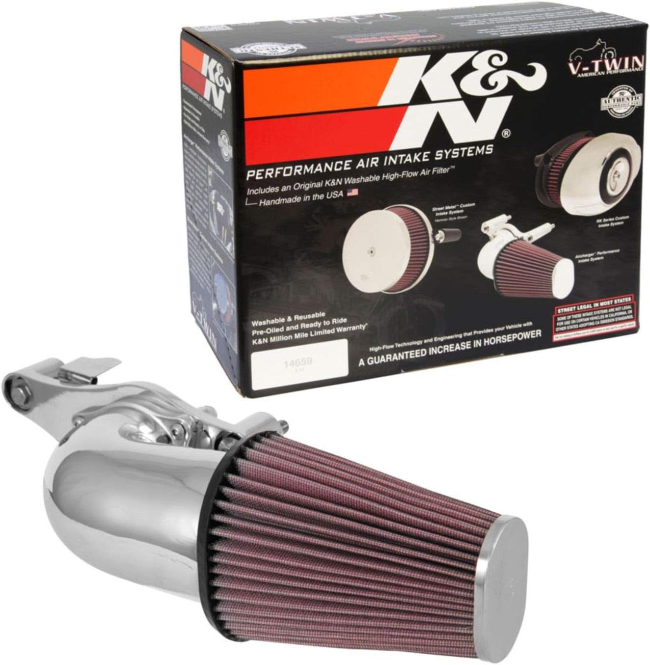 K&N 63-1138C Performance Air Intake System,1 Pack