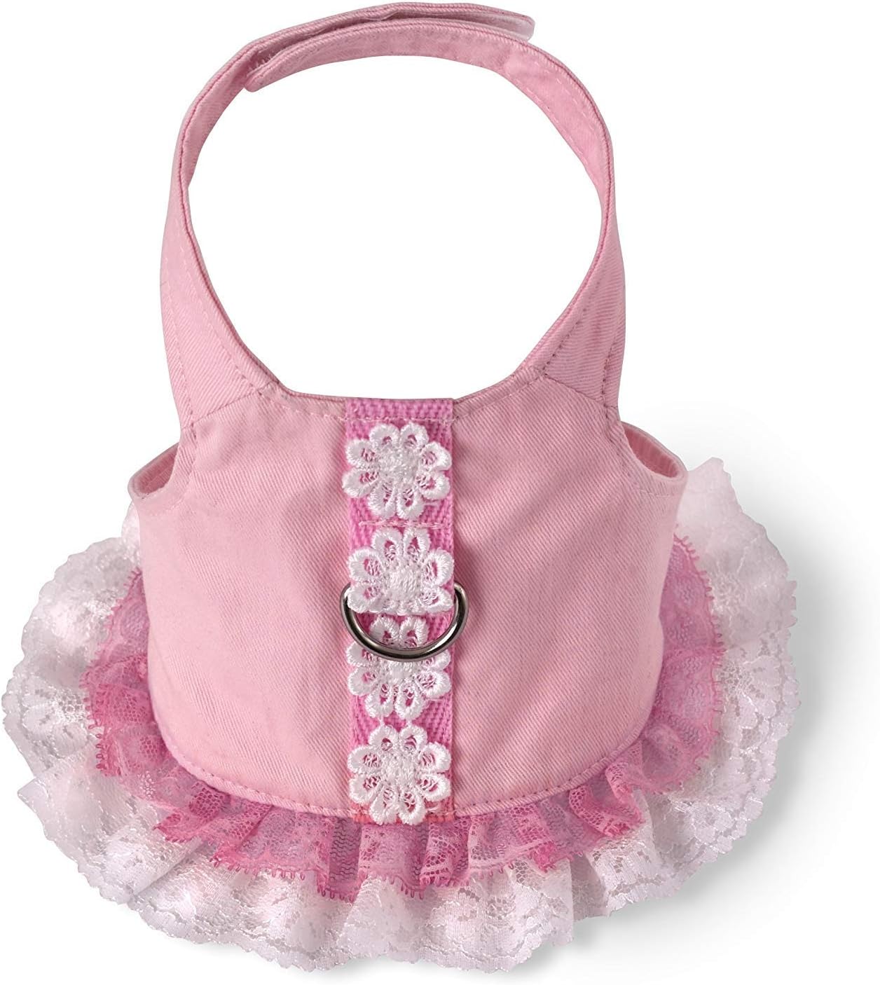 DogglesDog Harness Dress, Pink, Small