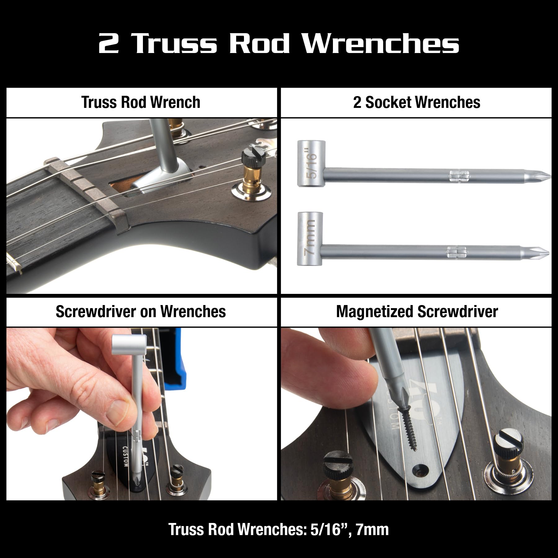 MusicNomad Premium PRS Guitars 18 pc. Tool Kit