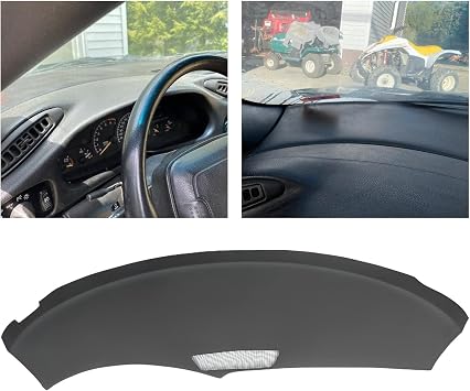 Kojem Dash Board Cover Dashboard Cap Compatible with 1993-1996 Chevrolet Chevy Camaro Dash Panel Black