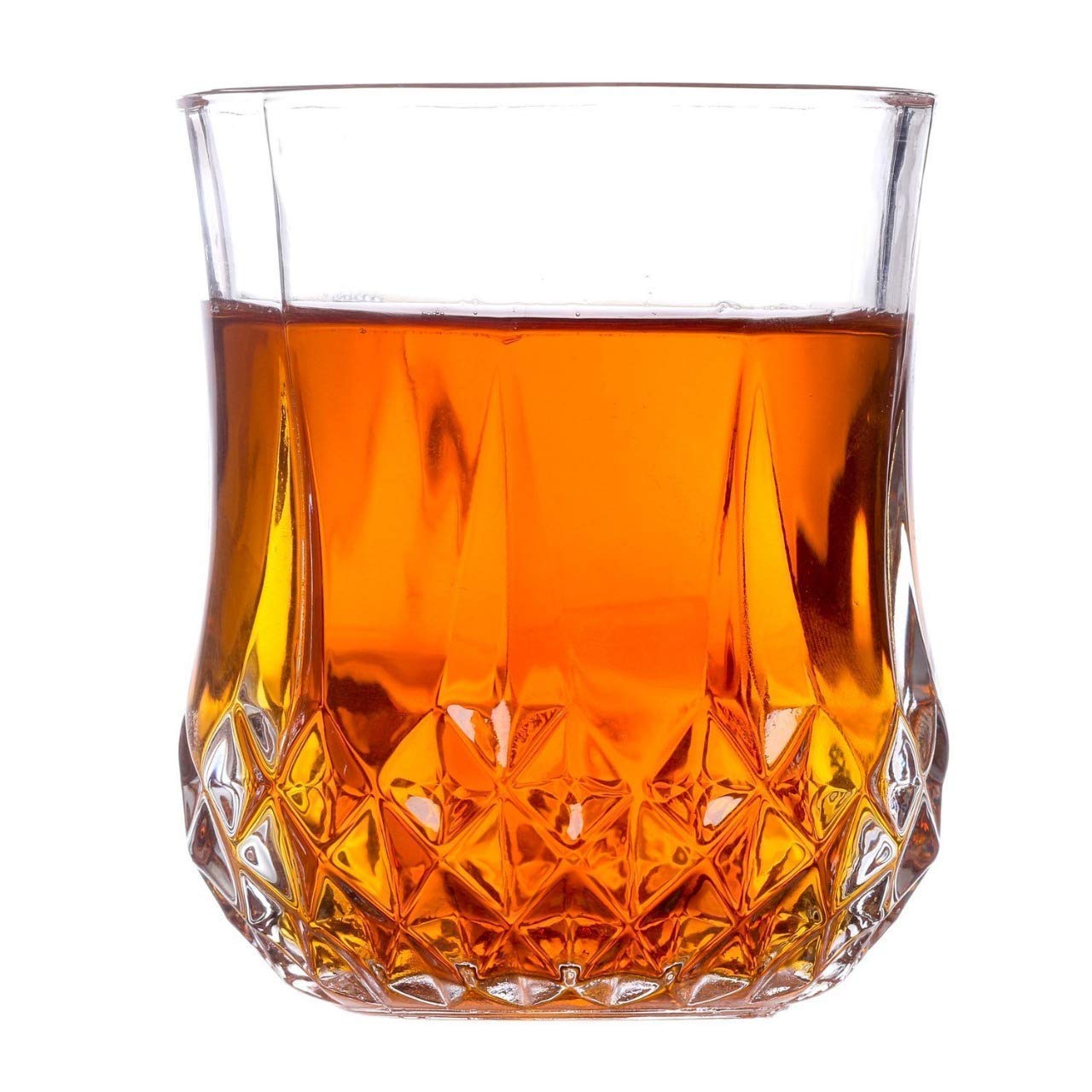 Italian Whiskey Glasses Set - 4 Premium Tumblers -14