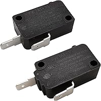 Vista 12 de Pieza de repuesto para interruptor de puerta de horno de microondas, 16A 125VAC, KW3AT-16 (compatible hacia abajo con KW3A-16), normalmente abierto