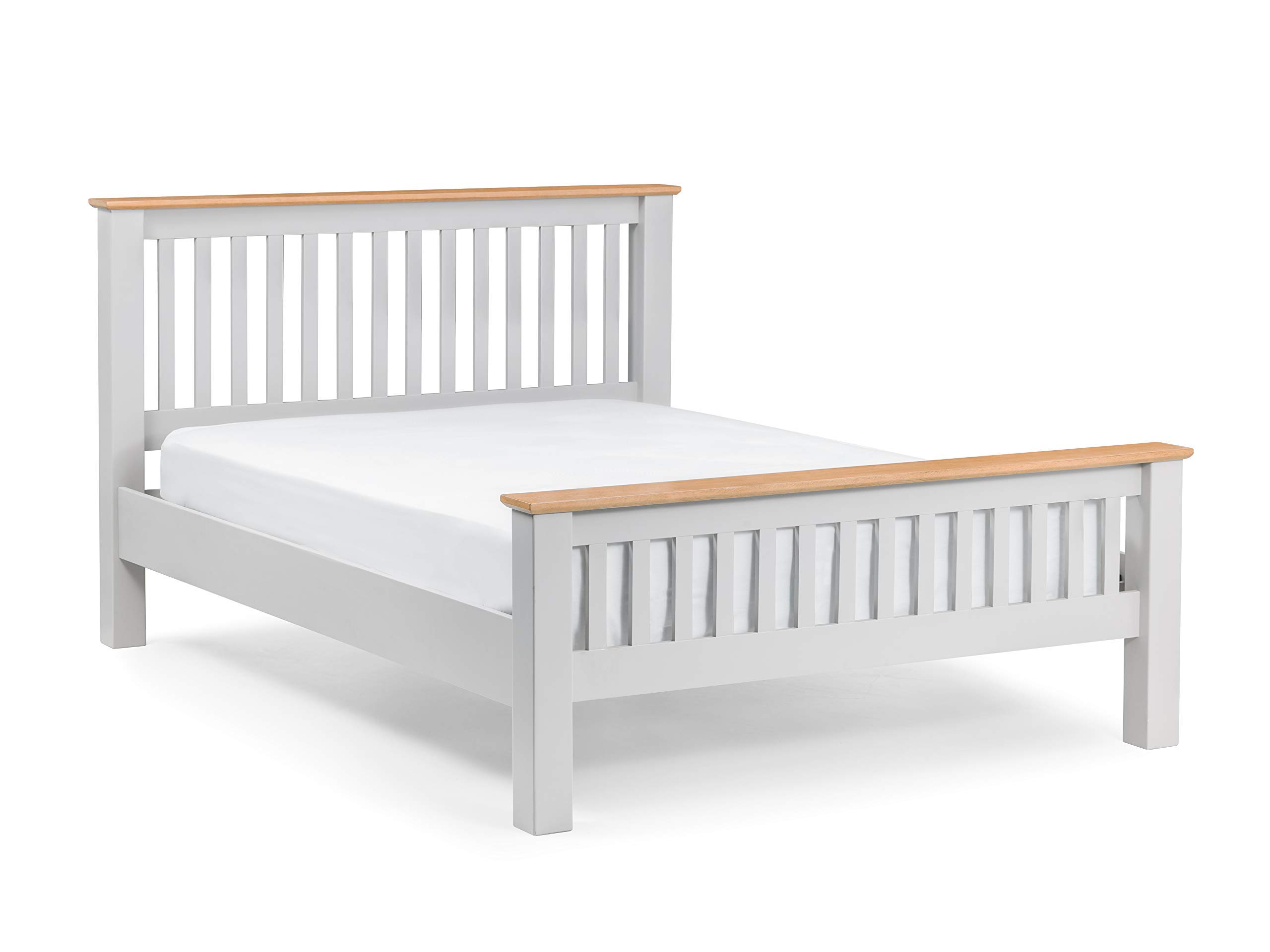 Julian Bowen Richmond Bed - Elephant Grey Painted Beds
