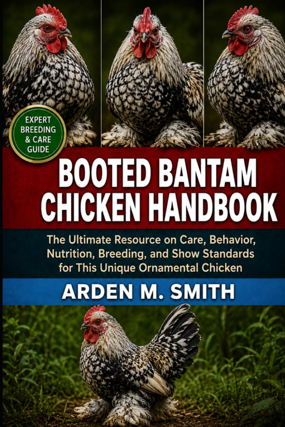 BOOTED BANTAM CHICKEN HANDBOOK: The Ultimate Resource on Care, Behavior, Nutrition, Breeding, and Show Standards for This Unique Ornamental Chicken