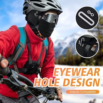 KGC Winter Balaclava for Men Women, Thermal Ski Mask Cold Weather Face Mask