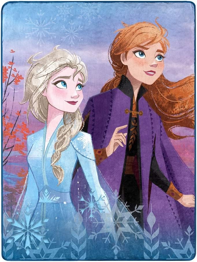 Disney Frozen 2 - North Remembers Silk Touch Throw Blanket, 46" x 60"