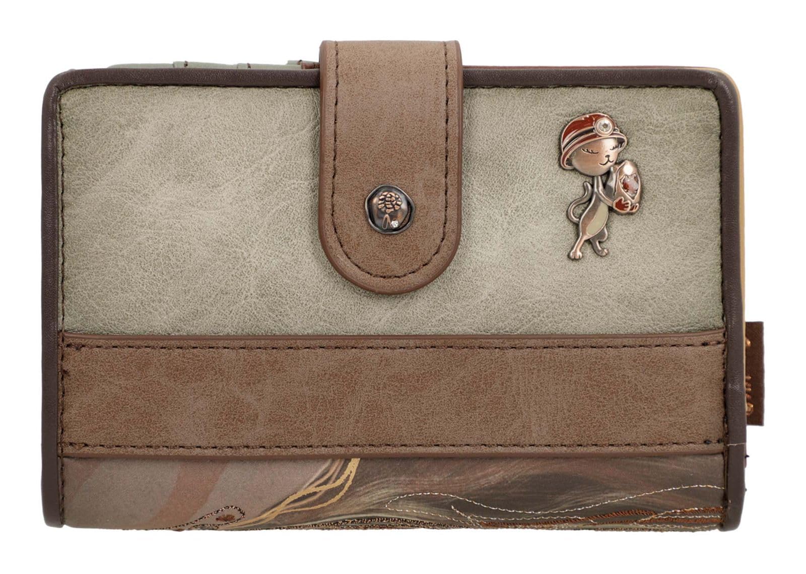 Anekke Billetero Mediano Core - Diseño Funcional - Medidas: 14/10/3 Cm - Accesorios Y Complementos Mujer