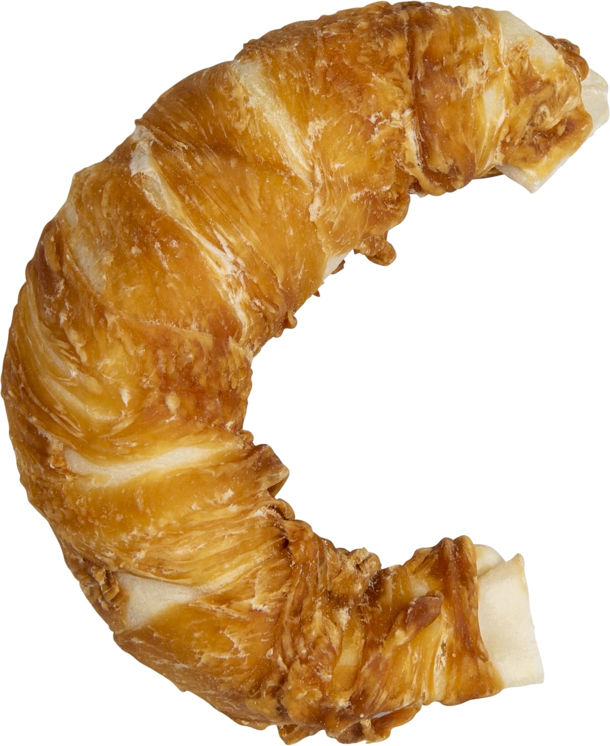 HABA's, Zabawka do żucia dla psów o smaku półksiężyca, 17 cm, idealna do higieny jamy ustnej, trwała i bezpieczna, idealna dla psów wszystkich rozmiarów, model Tat, Box 30 sztuk, kształt półksiężyca