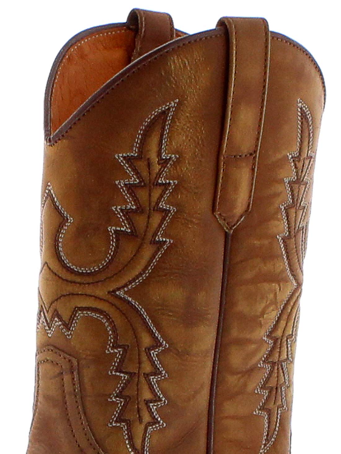 Sendra Boots Damen Cowboystiefel 11615 Siena Westernreitstiefel Lederstiefel Braun