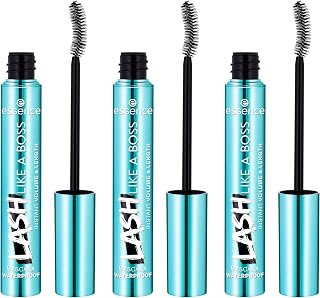 essence LASH LIKE A BOSS INSTANT VOLUME & LENGTH MASCARA WATERPROOF, Black, Volumiz…