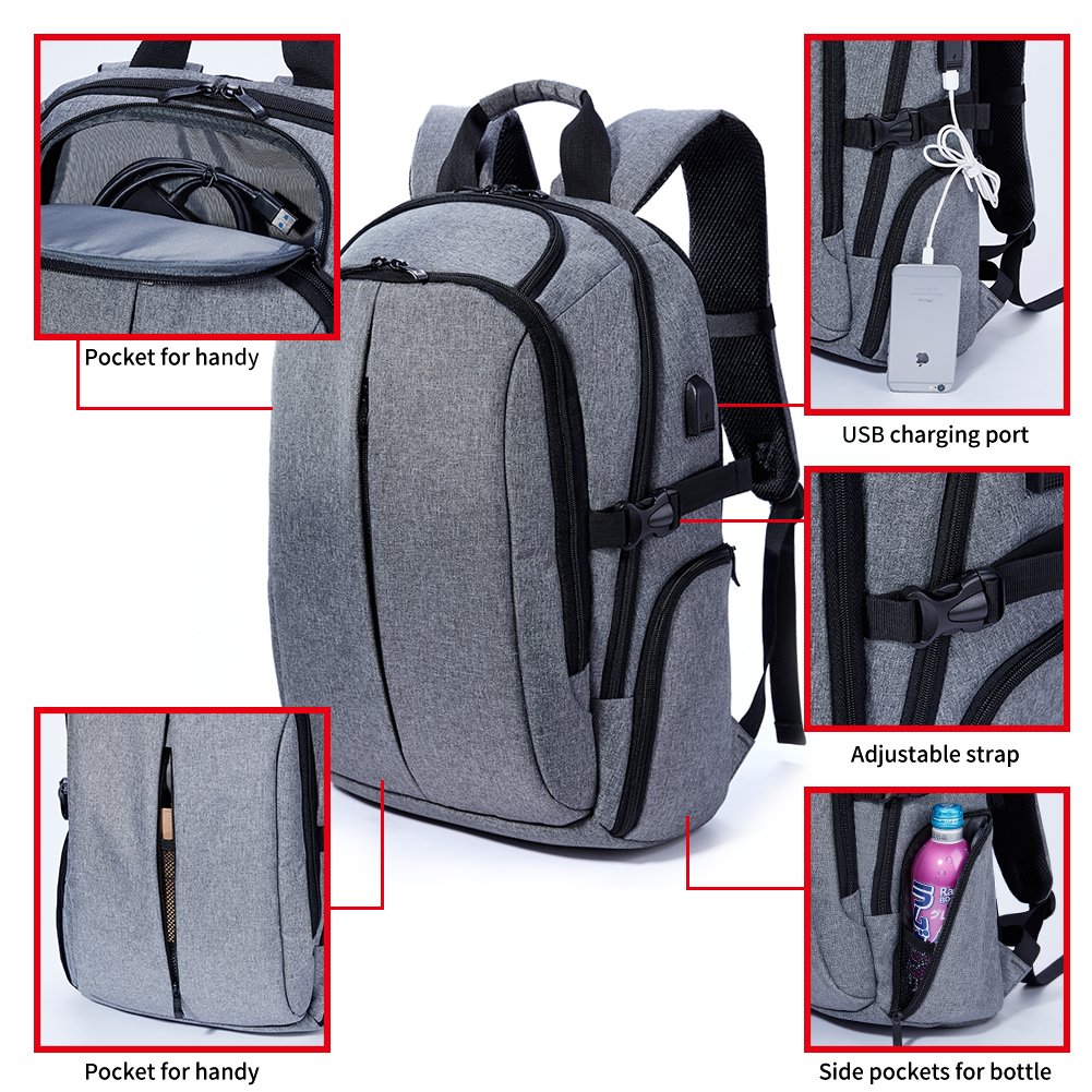 backpack satchel leather Boss Lady Leather Laptop Backpack